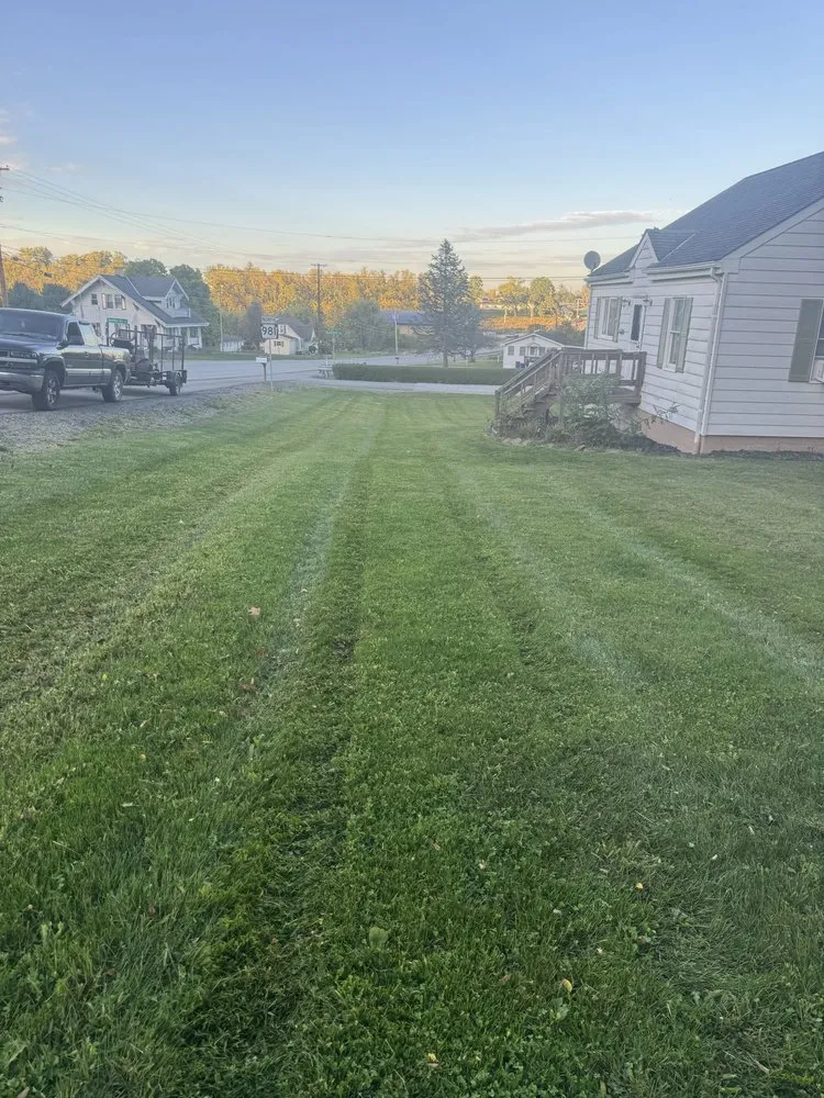 Custom outdoor landscaping in Greensburg, PA by Freemans Lawncare And Landscaping