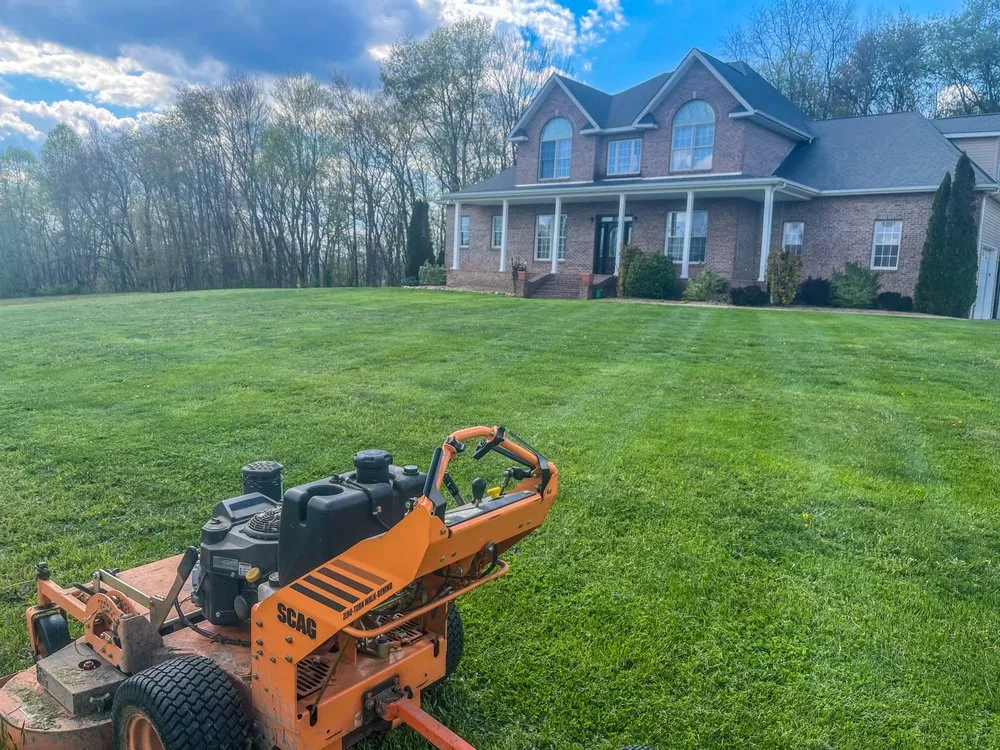 Reliable landscaping services in Marion, VA by Freemans Mowing Service