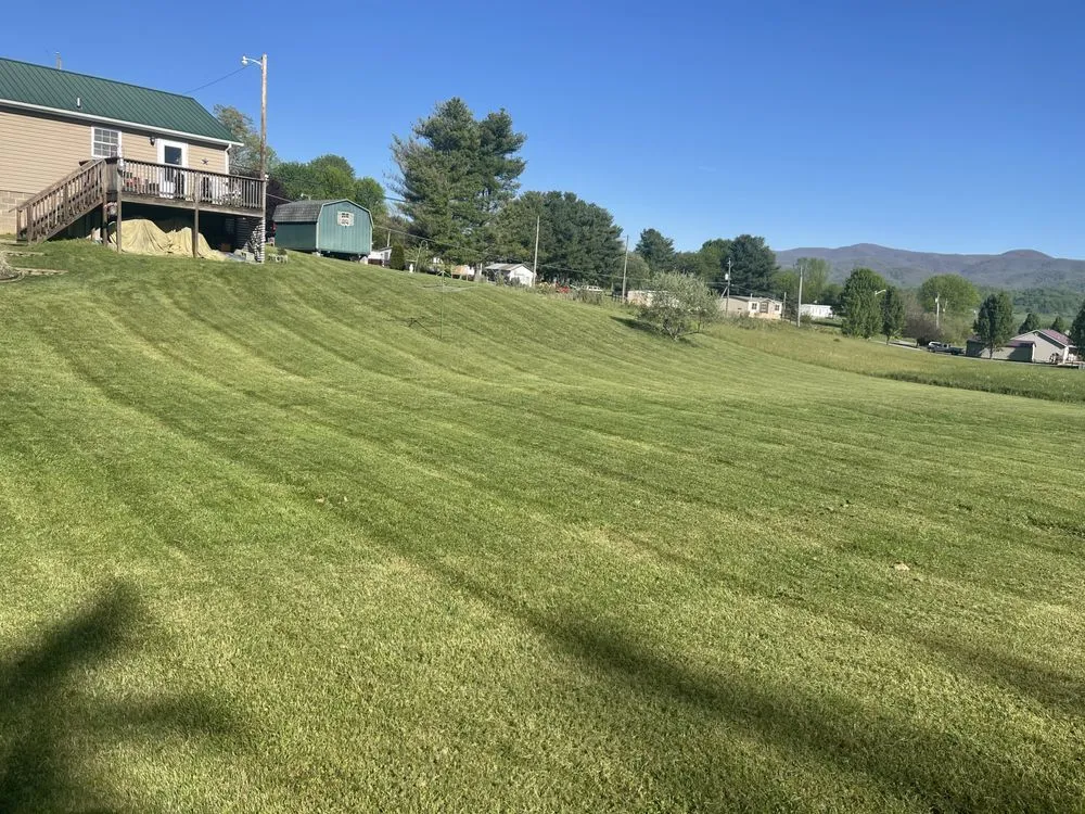 Professional lawn care service for outdoor upgrades in Marion, VA by Freemans Mowing Service