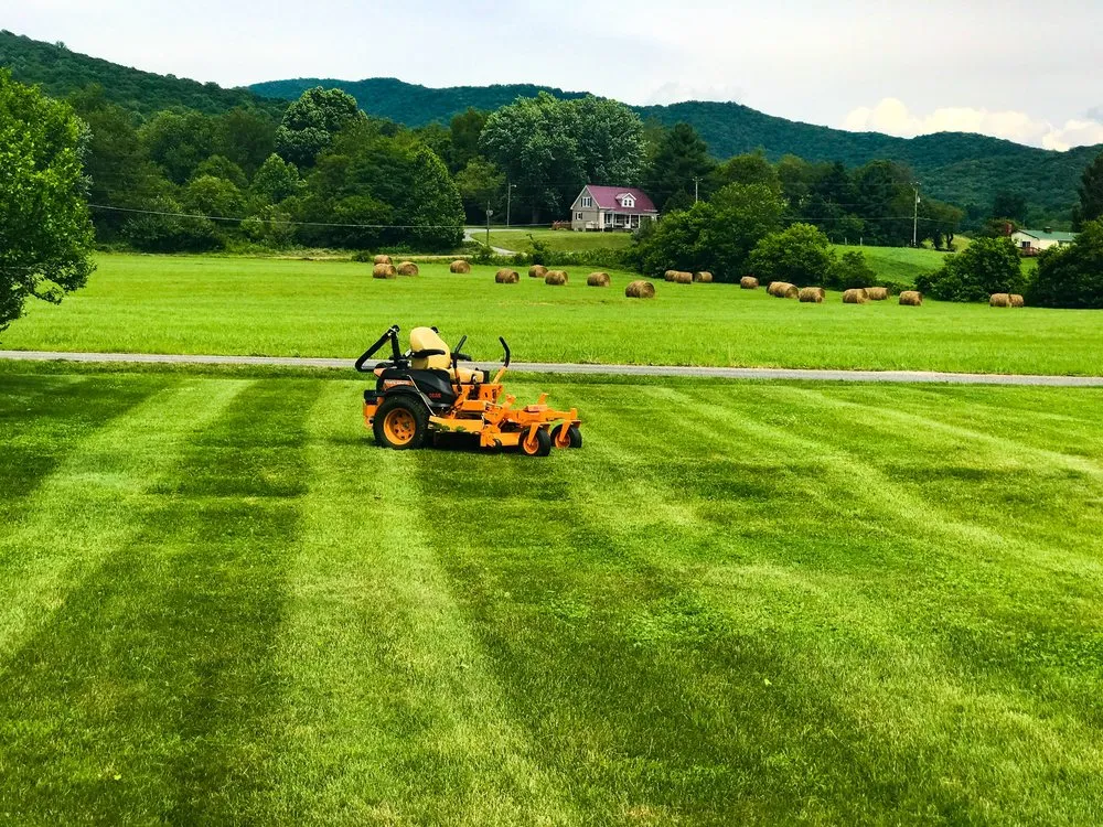 Professional landscaping services in Marion, VA by Freemans Mowing Service