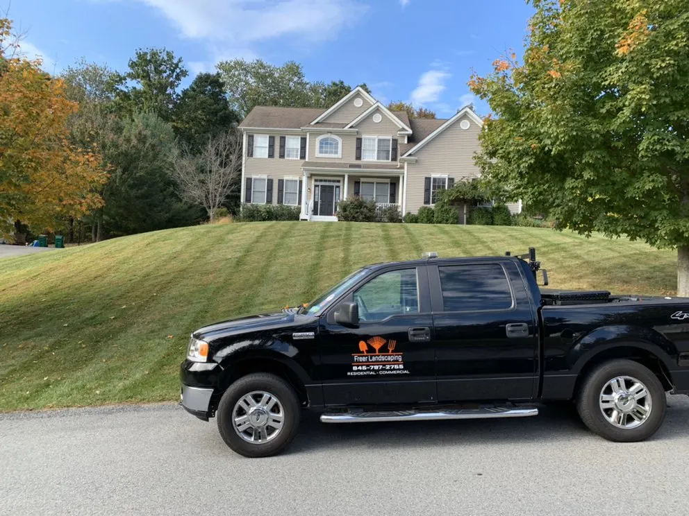 Professional yard cleanup service in Wappingers Falls, NY - Freer Landscaping