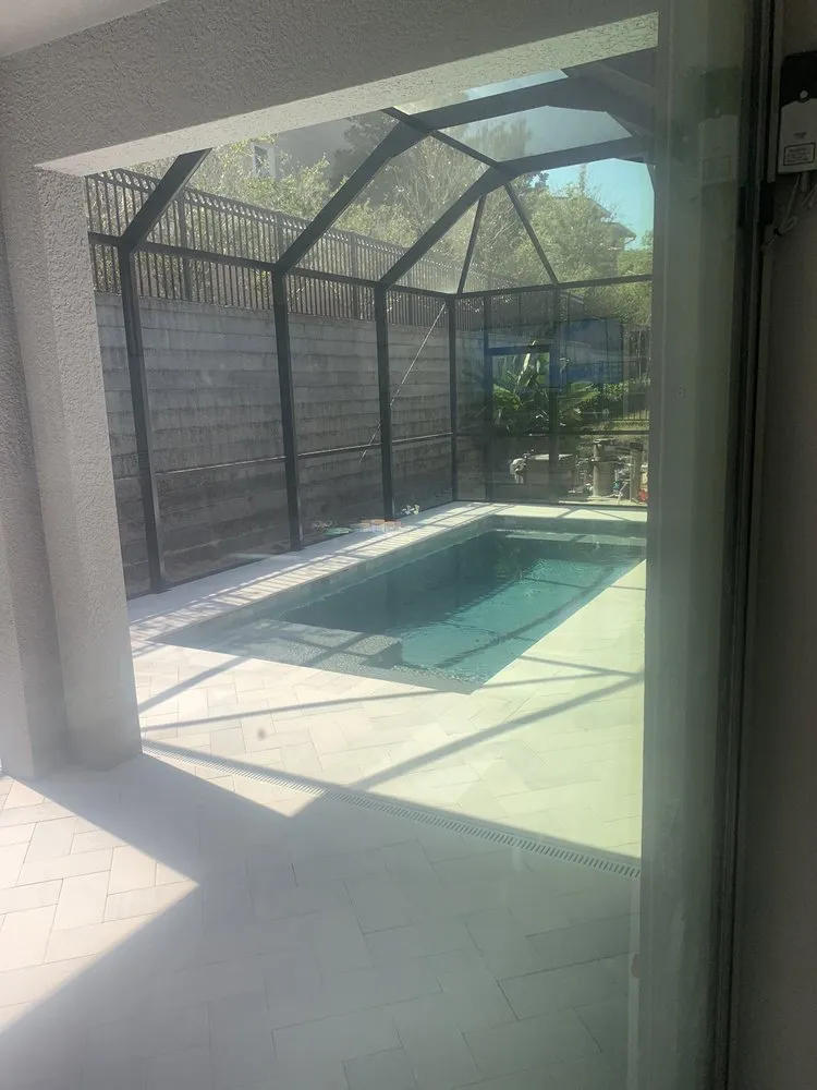 Custom yard cleanup service with custom design across Oldsmar, FL - Freestyle Pools & Spas