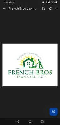 French Bros Lawn Care Logo