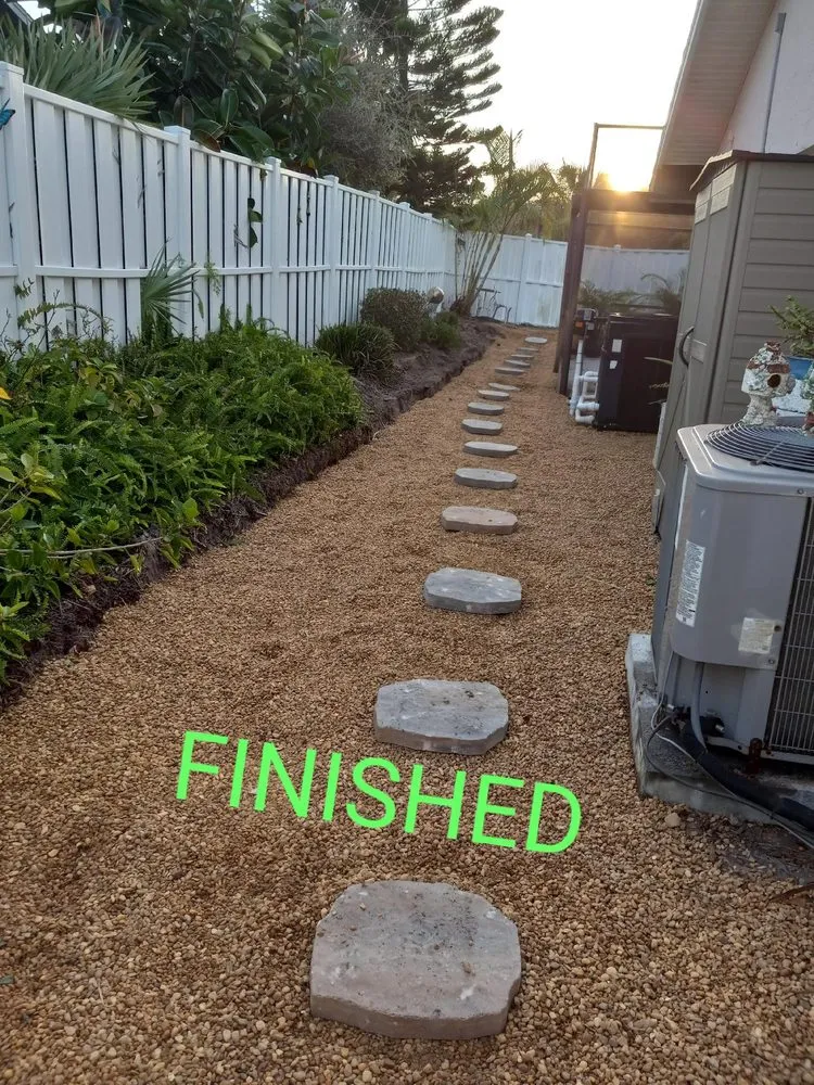 Professional outdoor landscaping in South Daytona, FL by French Drain King Landscape Designer & Lights