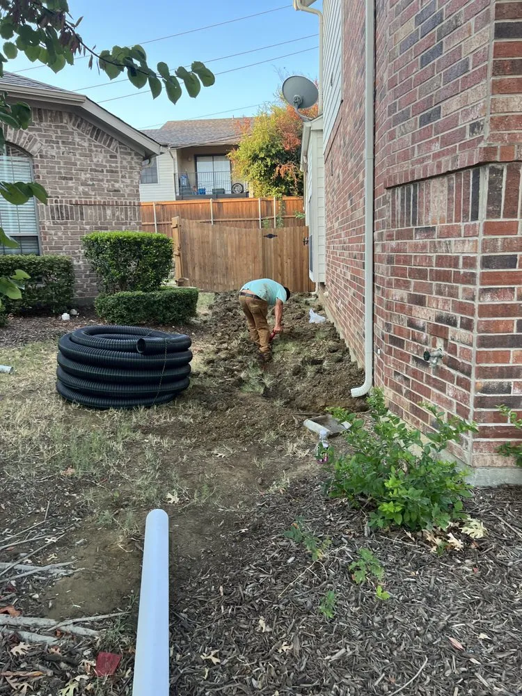 Local lawn care service experts serving Frisco, TX - French Drainage System & Sprinkler Repair Services