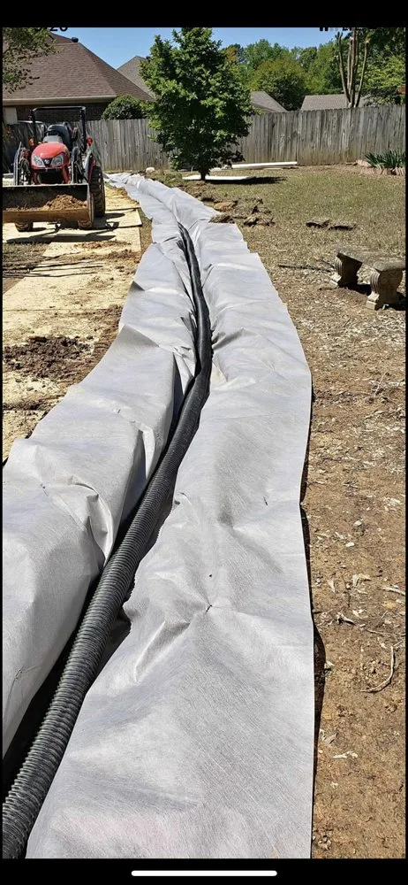 Professional landscape installation in Frisco, TX by French Drainage System & Sprinkler Repair Services