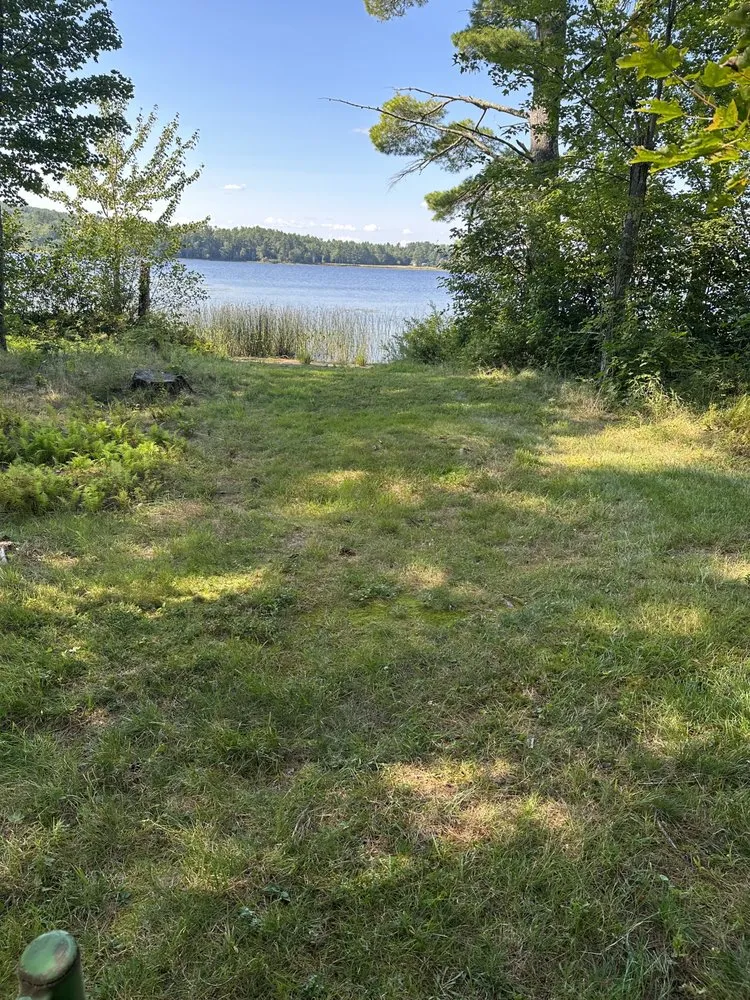 Custom outdoor landscaping in Wilton, ME by French’s Lawn Care