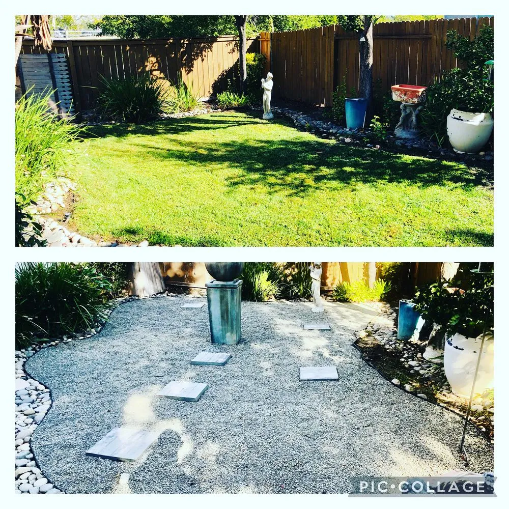 Professional garden landscaping in Sacramento, CA - Fresh & Green Lawn Care