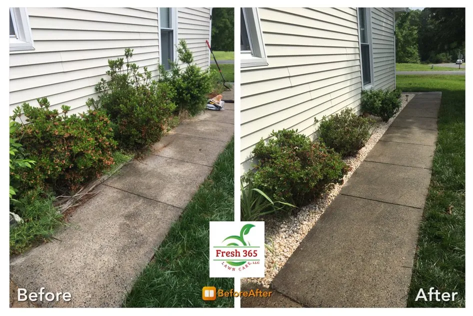 Affordable landscape installation experts serving Winston-Salem, NC - Fresh 365 Lawn Care