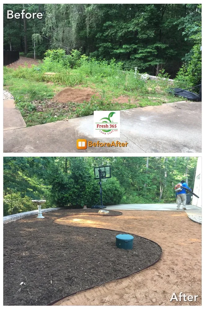 Affordable landscape design in Winston-Salem, NC - Fresh 365 Lawn Care