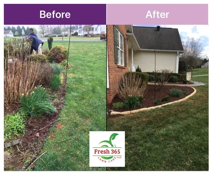 Custom lawn mowing service experts serving Winston-Salem, NC - Fresh 365 Lawn Care