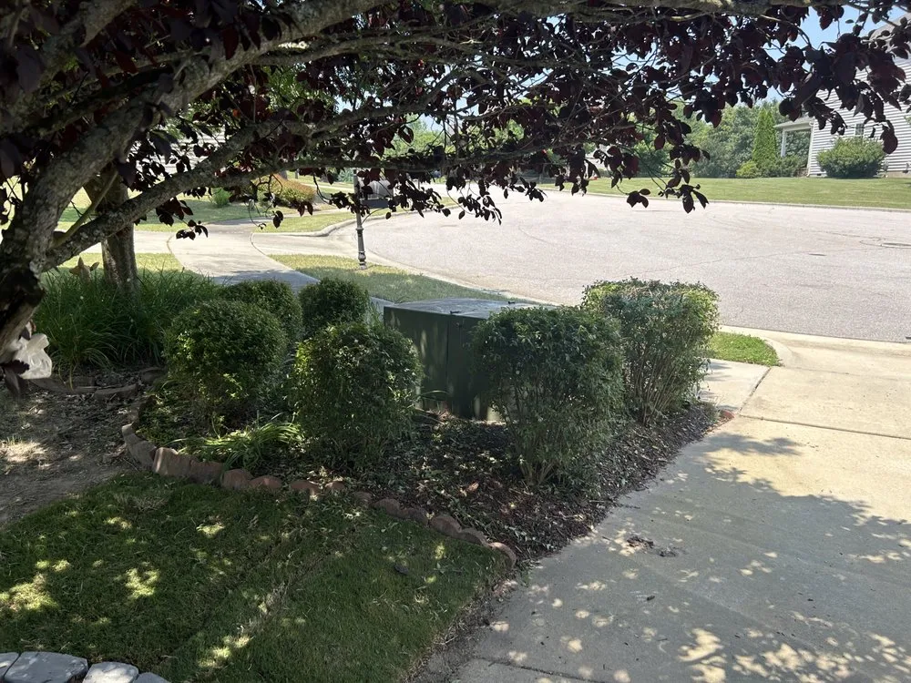 Expert landscape installation for beautiful yards in Four Oaks, NC by Fresh Cut