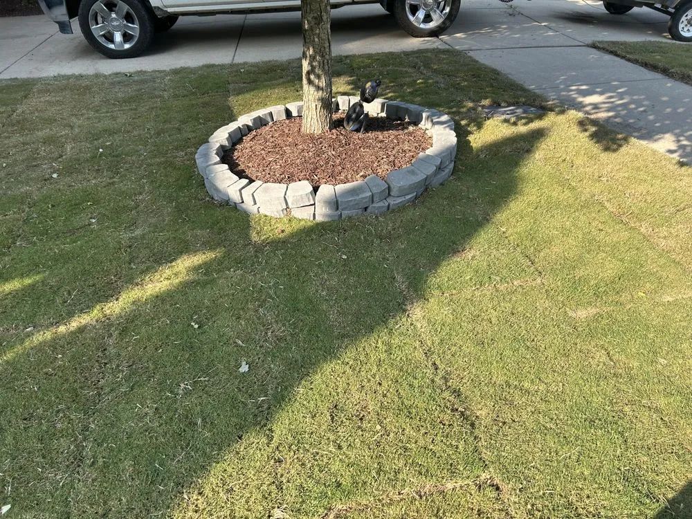 Professional landscape design for homes in Four Oaks, NC by Fresh Cut