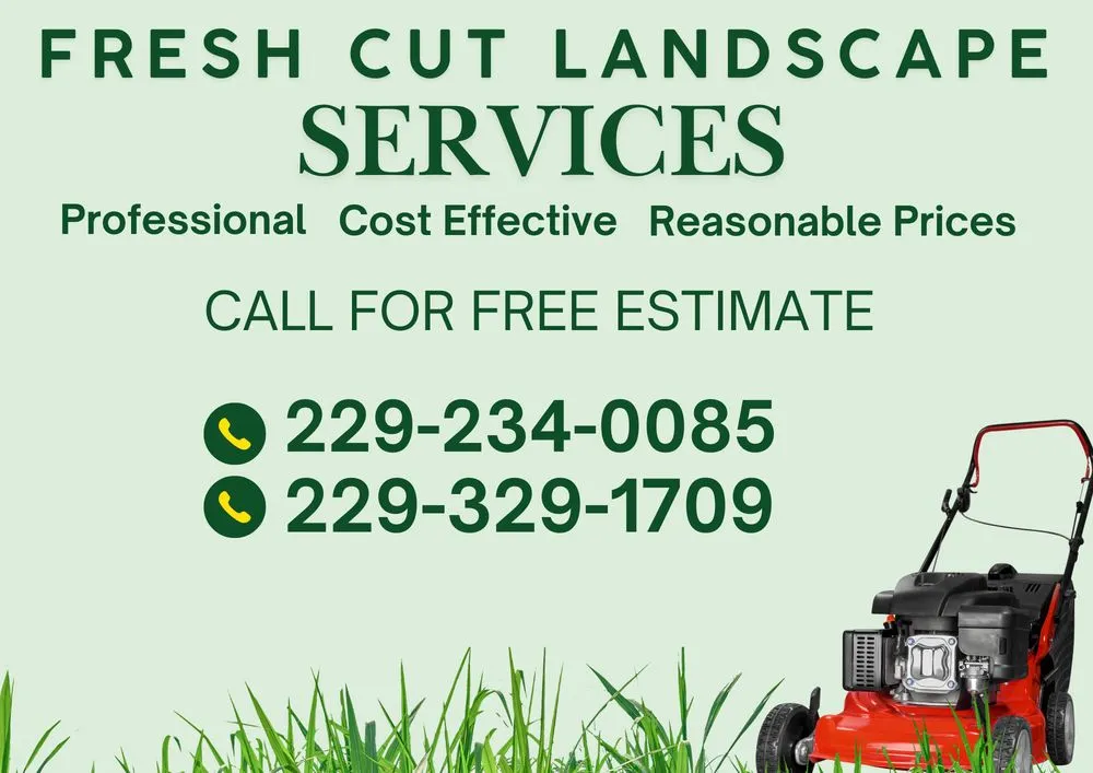 Local yard maintenance for residential properties across Tifton, GA - Fresh Cut Landscape Services