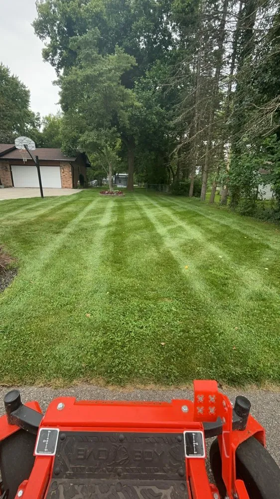 Affordable lawn mowing service for residential properties in Elkhart, IN by Fresh Cut Lawns