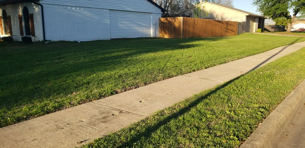 Expert lawn mowing service in Forest Hill, TX by Fresh Cuts