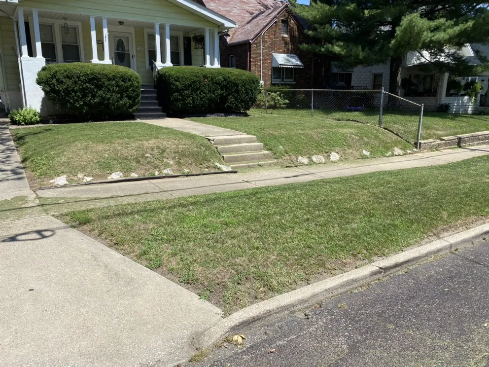 Professional landscape installation with custom design in Peoria, IL by Fresh Cuts Lawn Care