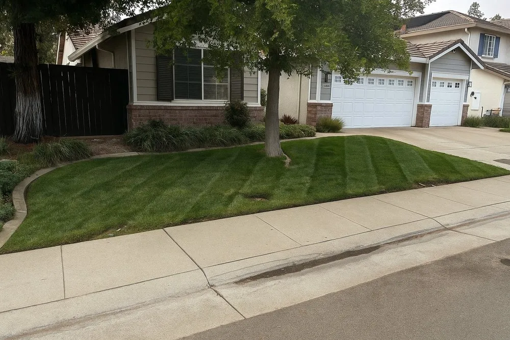 Custom yard cleanup service for residential properties across Lincoln, CA - Fresh Edge Lawn Maintenance