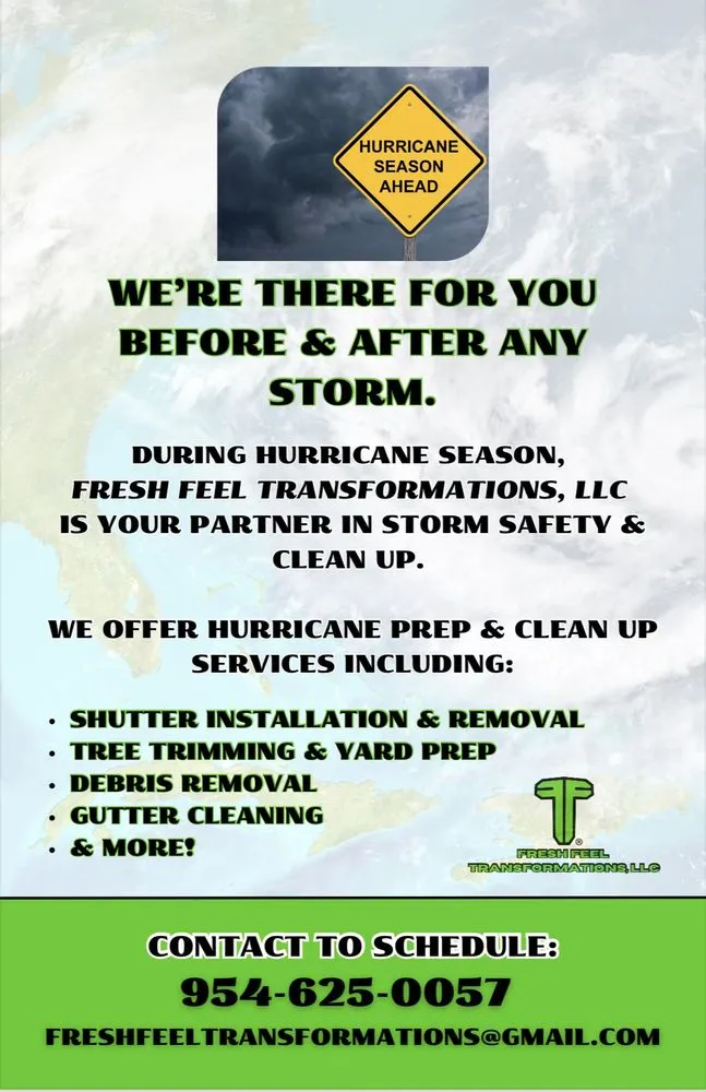 Custom yard cleanup service in Tamarac, FL - Fresh Feel Transformations