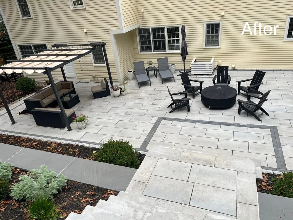 Top-rated landscape installation in Hudson, MA by Fresh Landscaping And Masonry