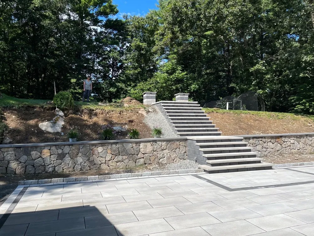 Custom yard maintenance for year-round maintenance in Hudson, MA by Fresh Landscaping And Masonry