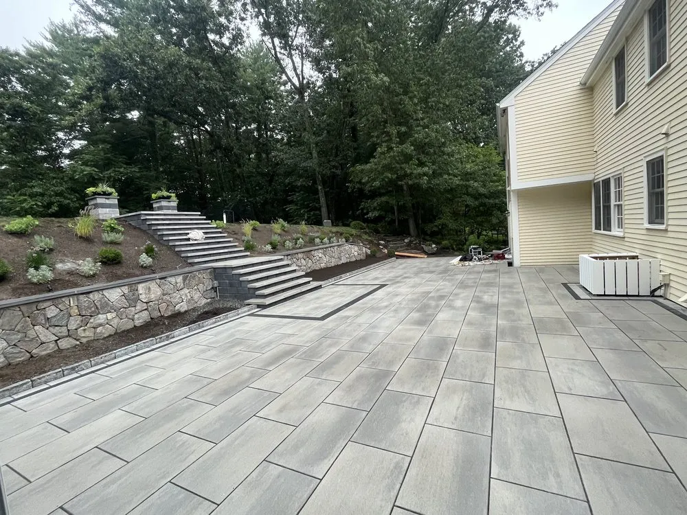 Expert landscape design for beautiful yards in Hudson, MA by Fresh Landscaping And Masonry