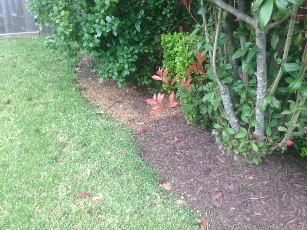 Expert garden landscaping in Houston, TX by Fresh Lawn Mowing Service