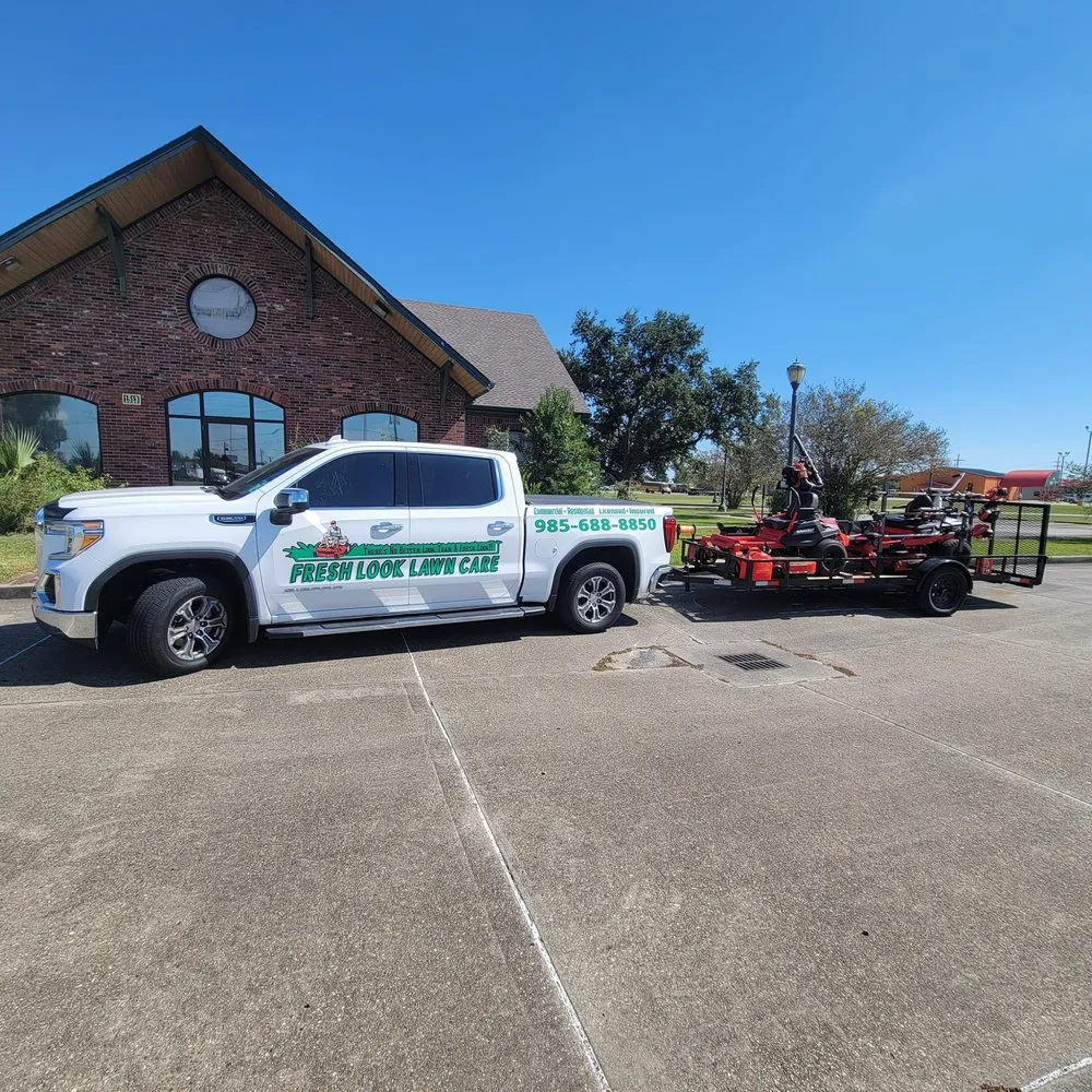 Trusted landscape installation for beautiful yards in Houma, LA by Fresh Look Lawn Care