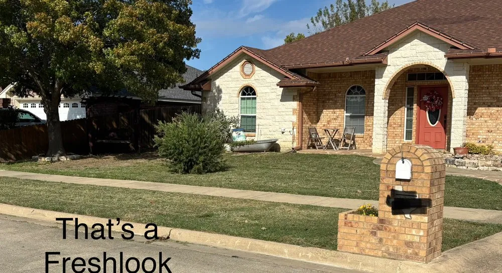 Expert landscape installation for homes in Killeen, TX by Fresh Look USA