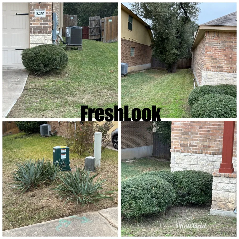Affordable residential landscaping near you in Killeen, TX by Fresh Look USA