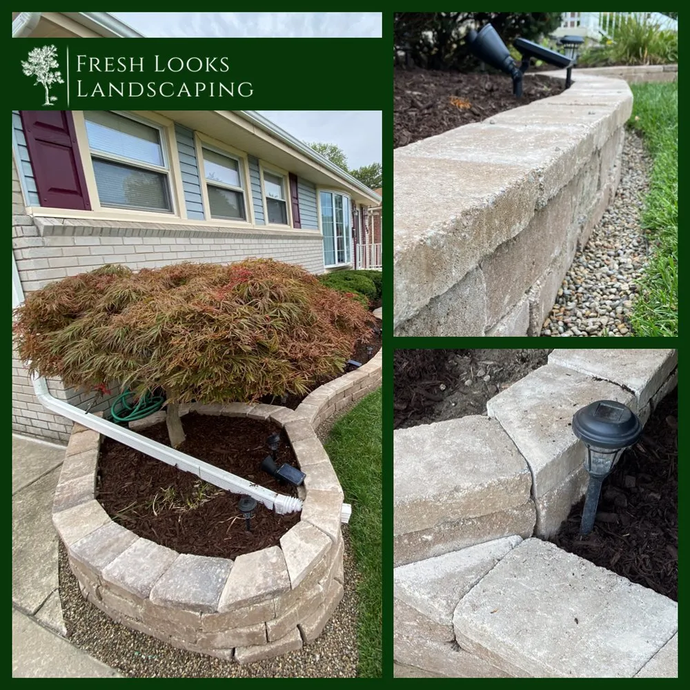 Custom landscaping services with custom design in Dearborn, MI by Fresh Looks Landscaping