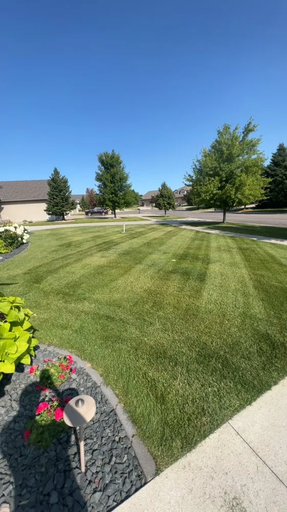 Affordable landscaping services for residential properties in Moorhead, MN by Fresh Mows Landscaping