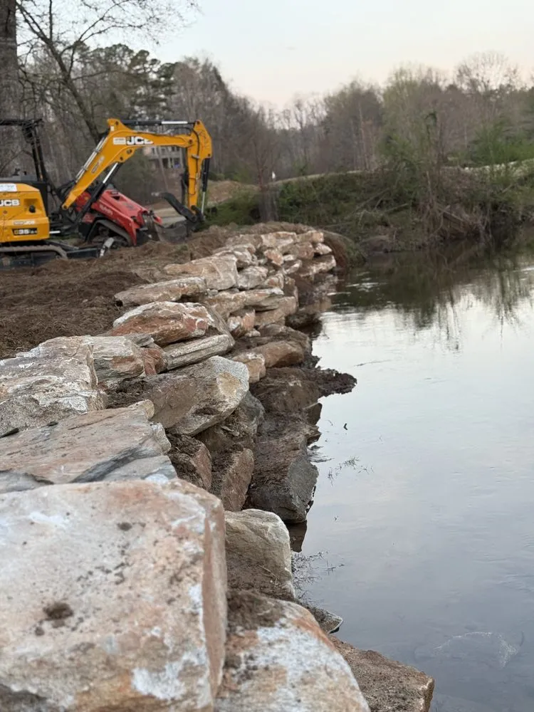 Expert landscape installation for residential properties in Pickens, SC by Fresh Start Landscape