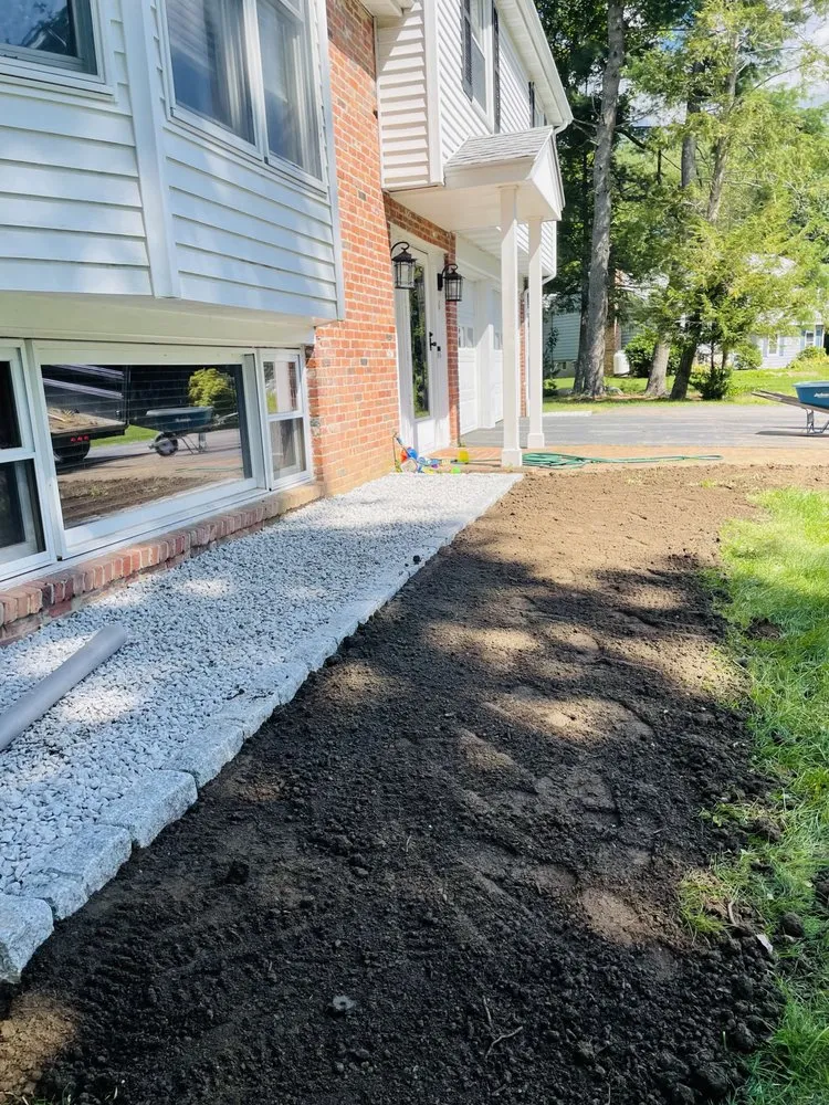 Affordable landscape installation in Lynn, MA by Fresh Start Landscaping