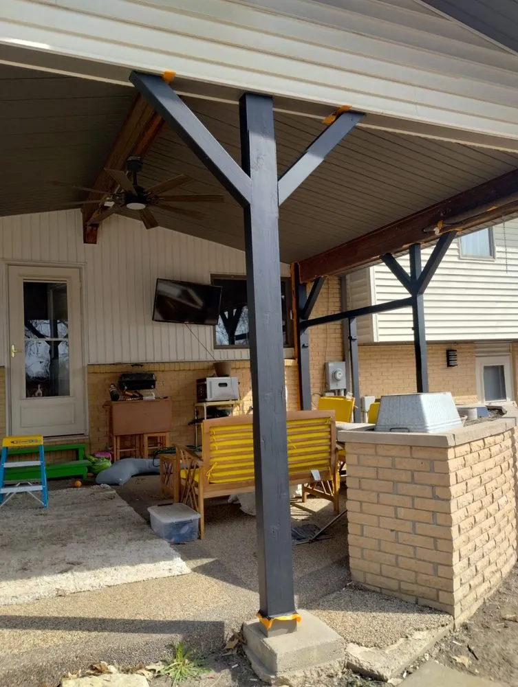 Professional garden landscaping in Lincoln, NE by Fresh Start Painting