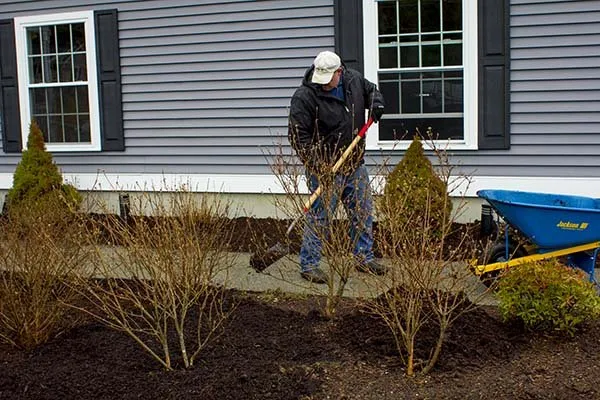 Expert garden landscaping in Traverse City, MI by Fresh Tracks Snow and Landscapes