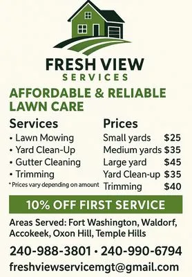 Fresh View Services Logo