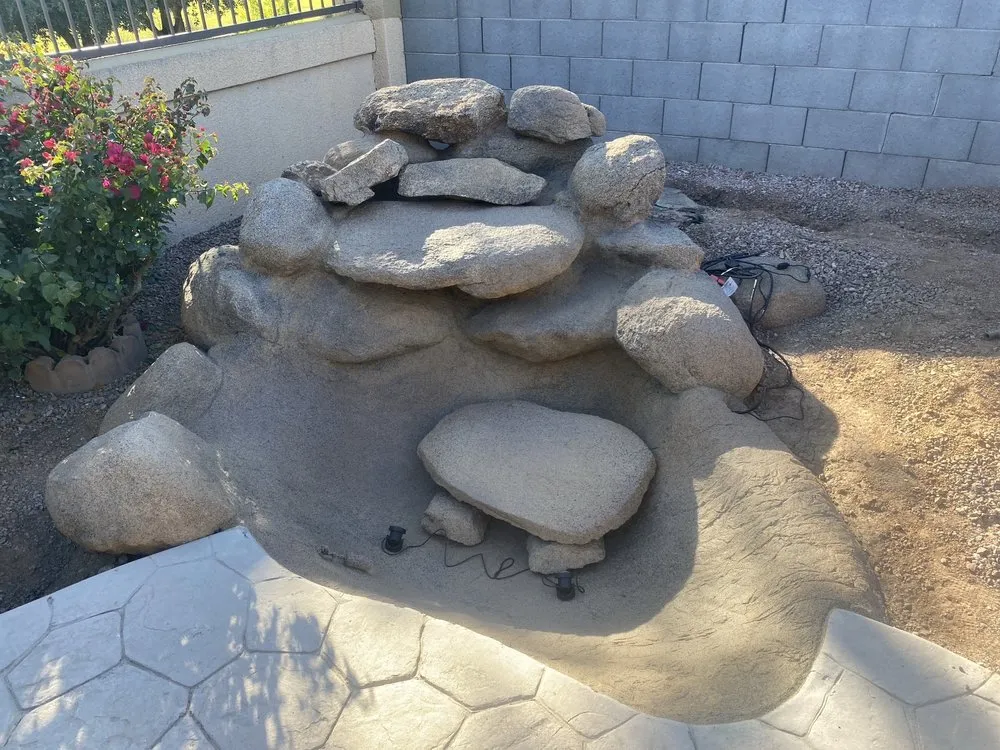 Expert yard cleanup service near you in Chandler, AZ by Fresh Waterfalls