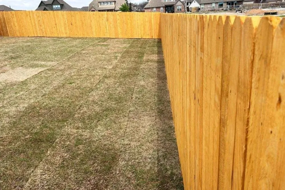Custom yard cleanup service in Kyle, TX by Freshcutz Fence and Masonry