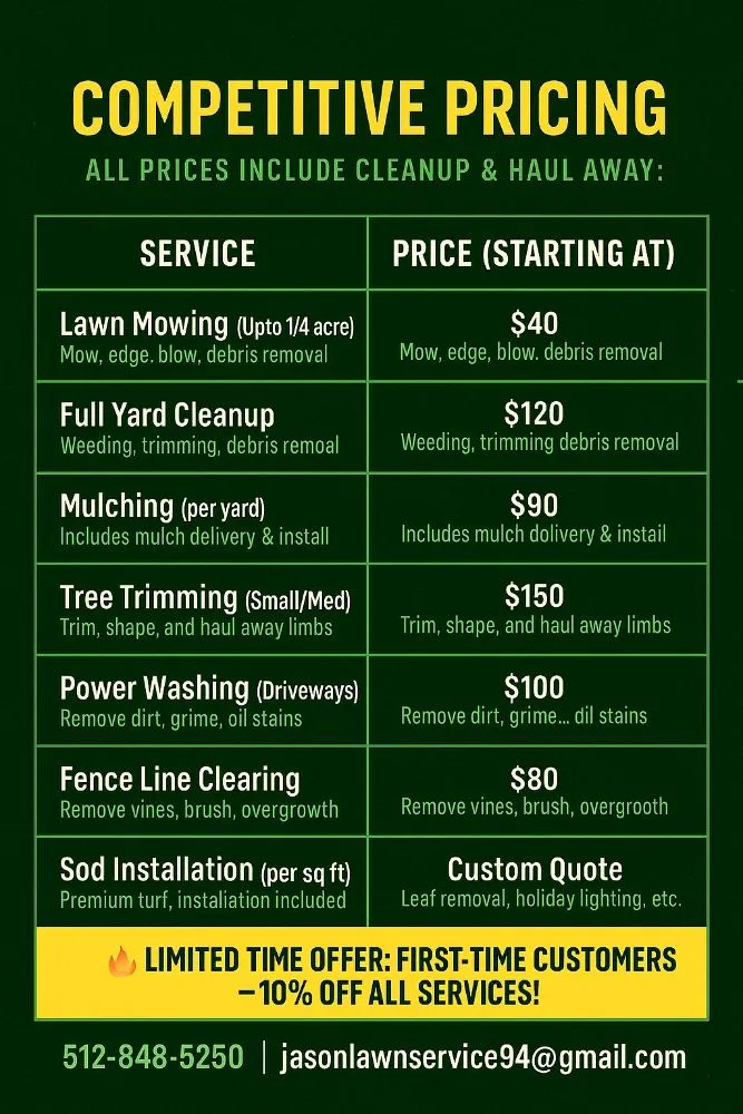 Professional outdoor landscaping in Kyle, TX - FreshCutz