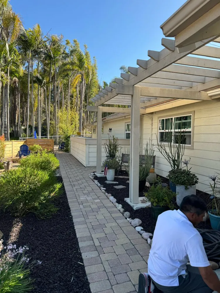 Expert residential landscaping with custom design in Encinitas, CA by Freshland Landscaping and Construction