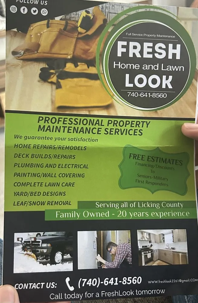 Expert yard cleanup service for beautiful yards across Newark, OH - Freshlook Home & Lawn