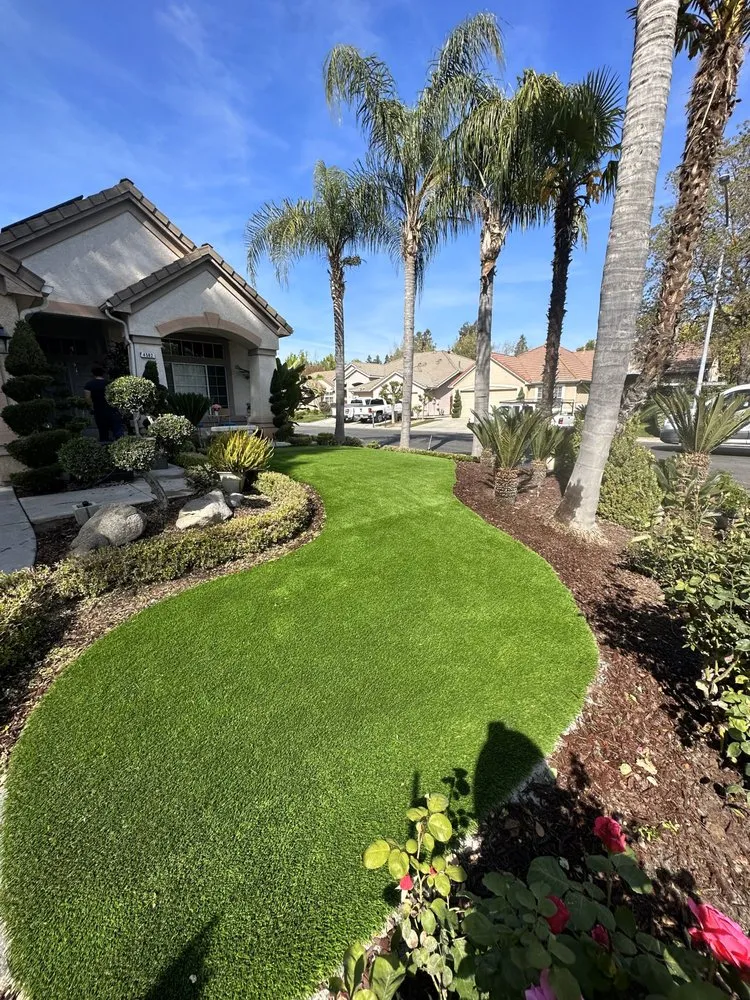 Reliable lawn care service with custom design in Fresno, CA by Fresno Turf Supply