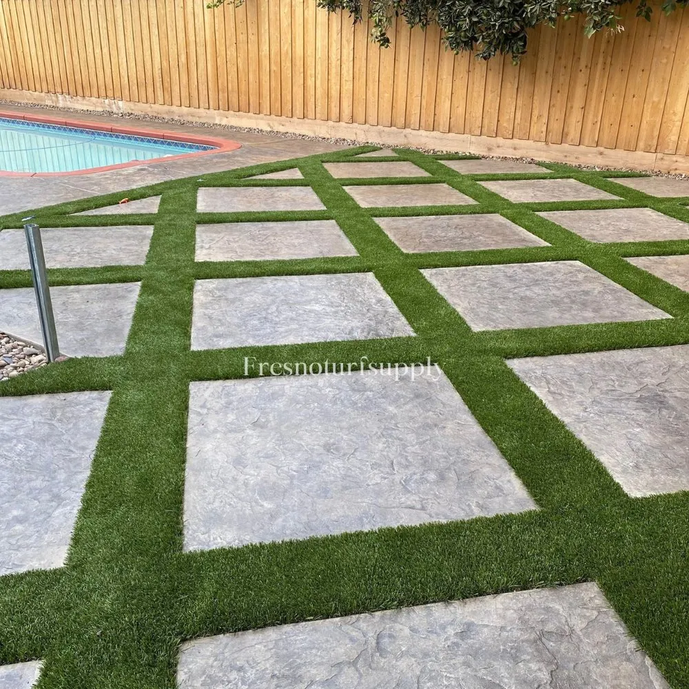 Custom outdoor landscaping for residential properties across Fresno, CA - Fresno Turf Supply