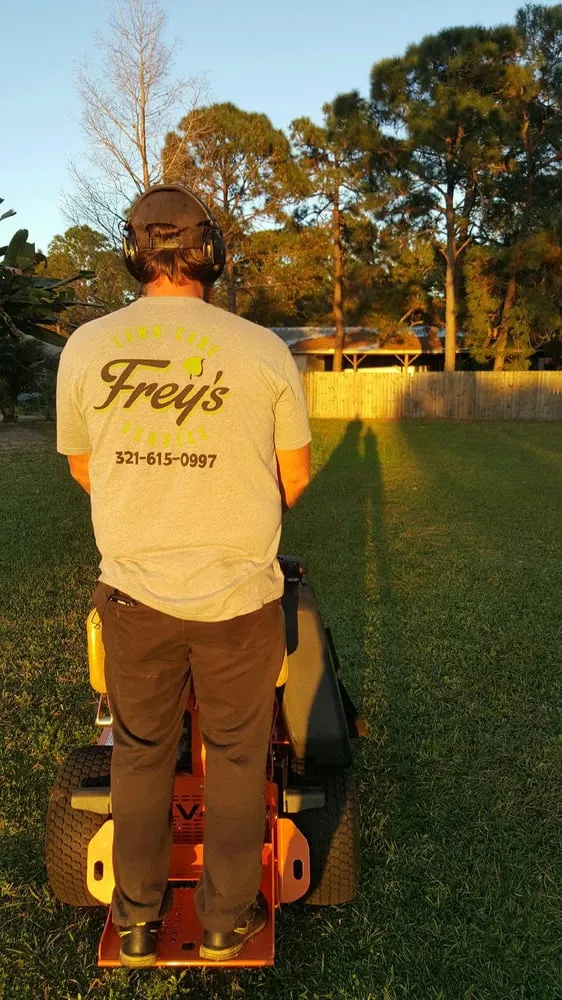 Local residential landscaping experts serving Melbourne, FL - Freys Lawn Care service