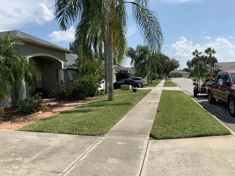 Expert garden landscaping with custom design across Melbourne, FL - Freys Lawn Care service