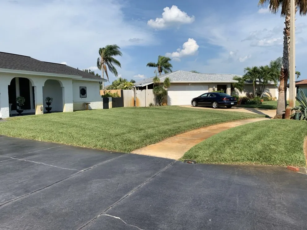 Trusted landscape design in Melbourne, FL by Freys Lawn Care service