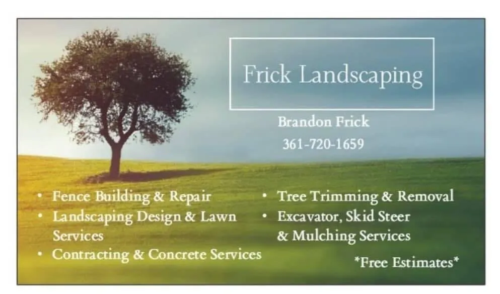 Reliable landscape installation for homes in Bishop, TX by Frick Landscaping