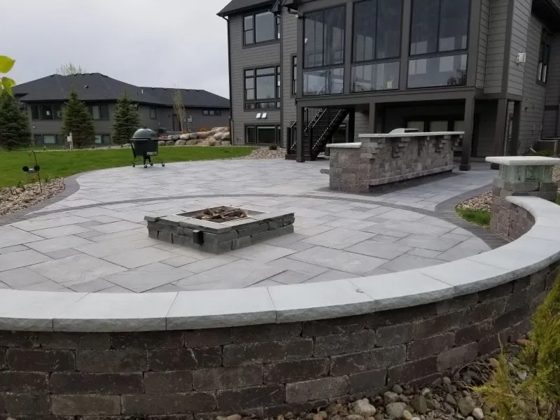 Custom garden landscaping for homes across Lakeville, MN - Friedges Landscaping