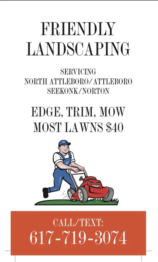 Custom lawn mowing service for outdoor upgrades across Taunton, MA - Friendly Landscaping
